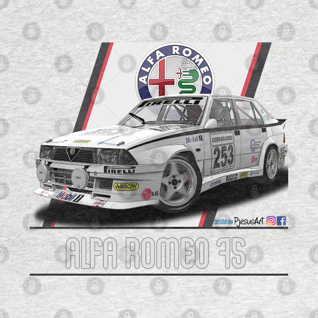 Alfa Romeo 75 Classico 253 by PjesusArt